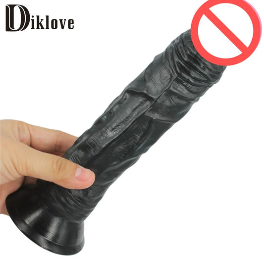 Adult 8.9 inch 5 colors 23 cm huge dildo realistic dildos for women Sex toys for woman fake penis artificial rubber penis with sucker