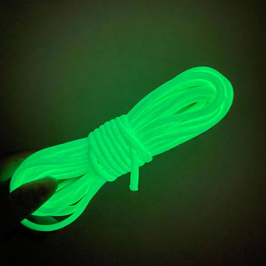 8 Colors Reflective Warning Rope Fluorescent Fiber Rope Night Glow Anti-Counterfeit Rope 4mm 6mm 8mm Colorful Clothing Accessories