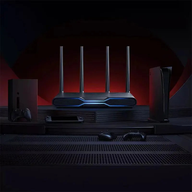 Xiaomi Redmi Gaming Wifi Router AX5400 Mesh Wi-Fi 6 2.5Gbps RGB Lighting Effects Gaming Network Port Game Acceleration Dedicated
