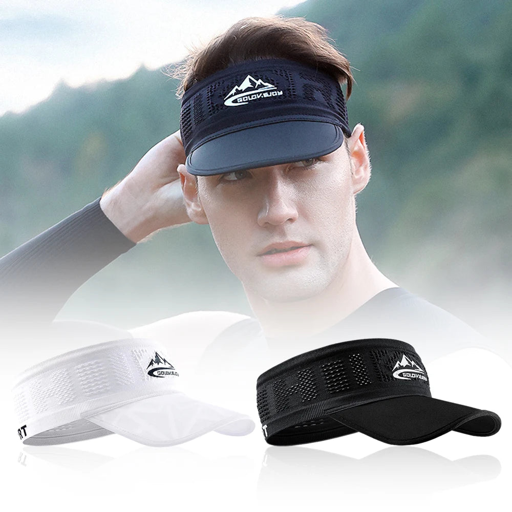 Cooling Stretchy Visor Unisex Visor Hat for Men and Women No Slip Band Lightweight Performance Running Sun Protection Visor