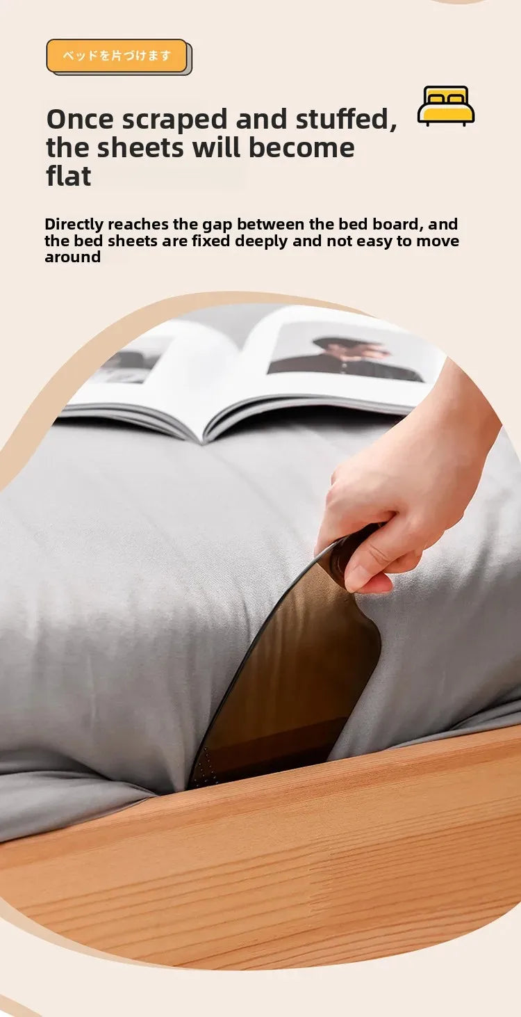 NEW Arrivals 2 In 1 Set Bed Mat Organizer Bedding Lifter Tucker  Home Force Bed Sheet Combination Gap Bed Mat Lift Bedding Change Bedding Tool Home Furniture Accessories