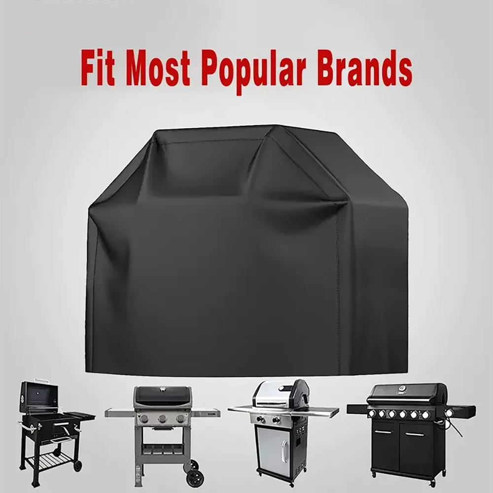 NEW S(80x60CM) XXL(190x17x117CM)  BBQ Grill Barbeque Cover  Anti-Dust Waterproof Weber Heavy Duty Charbroil BBQ Cover Outdoor Rain Protective Barbeque Cover