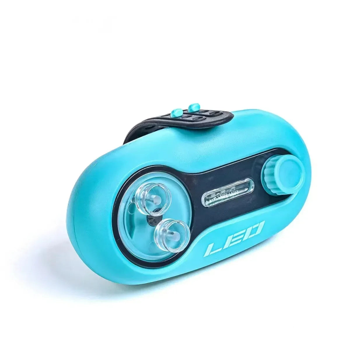 Blue/Black Color Fishing Sound Alarm Electronic Buzzer Indicator Siren Don't Miss A Catch Fish Bite Bait Alarm Sea Rod Indicator Sound Light Alarm Fishing Alarm Fishing Parts Lake River Boat Night Fishing