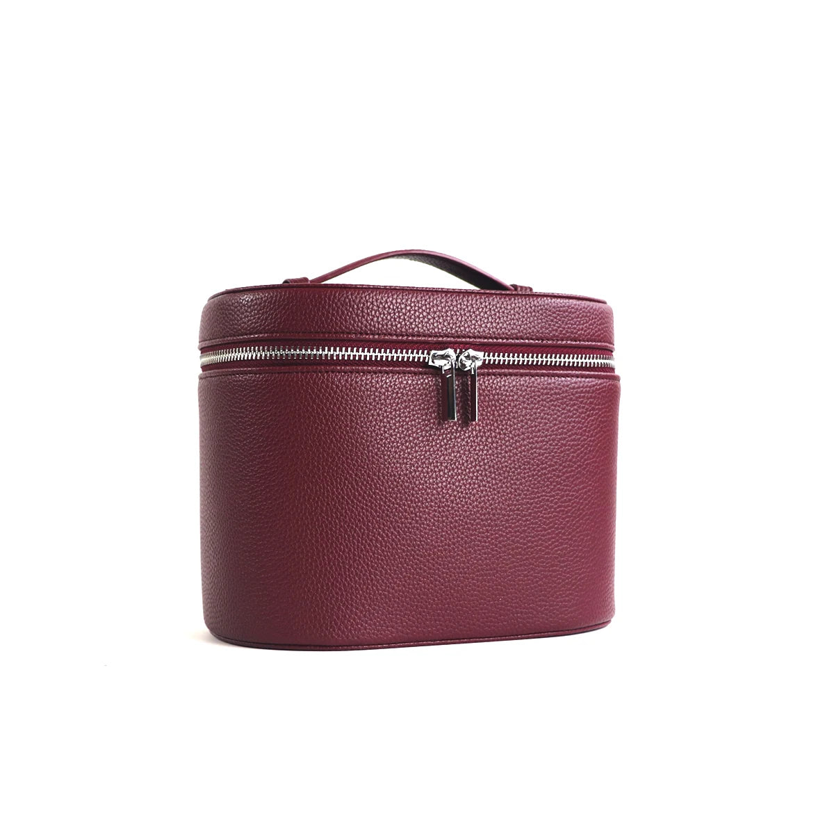 NEW Large-Capacity PU Leather Cosmetic Box with Internal Storage Box, Customizable Names and Letters, Travel Portable Cosmetic Bag