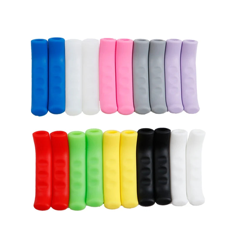 1Pair Bike Brake Lever Protective Silicone Bicycle Lever Grips Bicycle Brake Handle Cover Bicycle Accessories