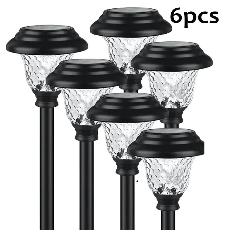 NEW Solar Pathway Lights Outdoor Waterproof Garden Decor Lawn Lamp For Yard Walkway Patio Balcony
