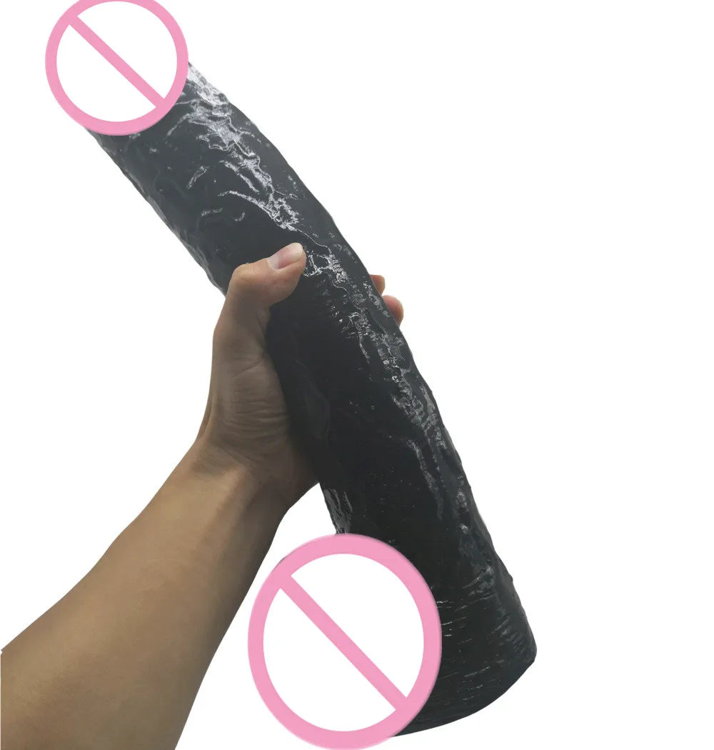 38CM *6.5cm Huge Dildo Adult 18 Sex Toys Dildos Supplies For Women Men Masturbator Big Penis With Suction Cup Cock Dildo Anal Plug Adults Sex Shop Products