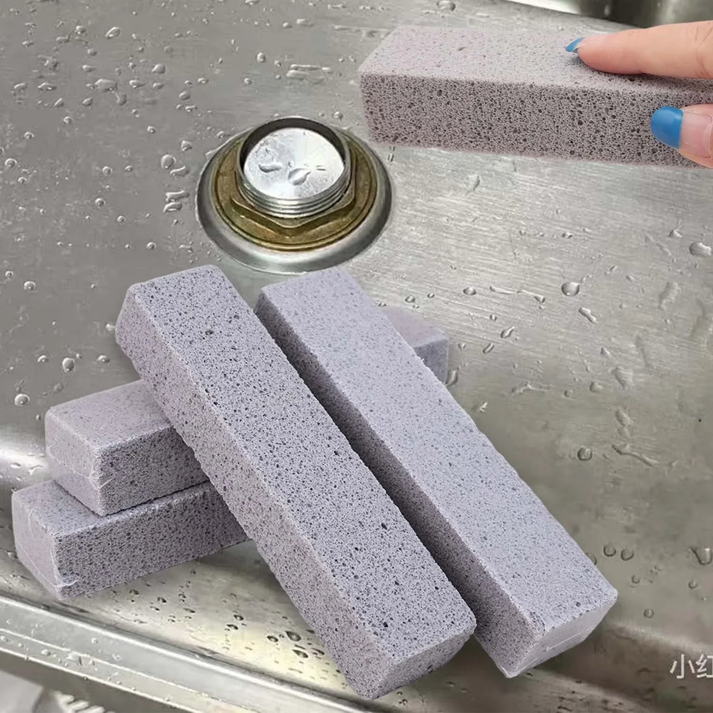 20 PCS Set Top Quality Toilet Cleaning Pumice Stone Water Stain Cleaning Pumice Stain Removal Scouring Pad for Home Kitchen Sink Bathtubs Pool Hygiene Tools