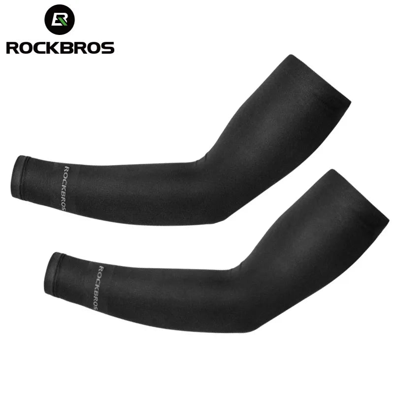 Bike Cycling Running Arm Warmers UV Protect Cover Basketball Jogging Breathable Quick Dry Men Women Sunscreen Sleeves