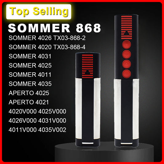 TX03 868-4 Garage Door Remote Control 868MHz Rolling Code 4 Buttons Hand Transmitter Top Quality New
