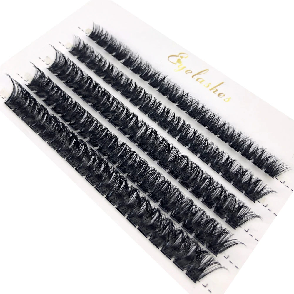 30D/50D/40D/60D/80D Eyelashes Bundles Natural Eyelash Extension 3D Russia Volume Individual Eyelash Cluster Makeup Tools Lashes