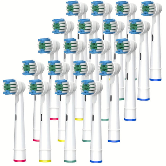 NEW 12//20 PCS Set  Replacement Toothbrush Heads Compatible with Oral-B Braun Professional Electric Toothbrush Heads Brush Heads Dental Hygiene Tools