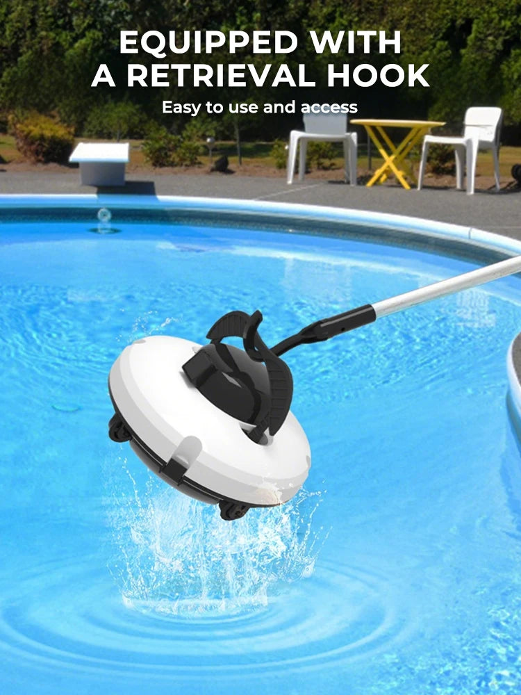 NEW UK/ US/ AUS/ EU Plug Powerful Wireless Cordless Robotic Pool Cleaner Pool Vacuum with Dual Motors Self Parking for Flat Ground Swimming Pools Set Water Pool Cleaning Supplies