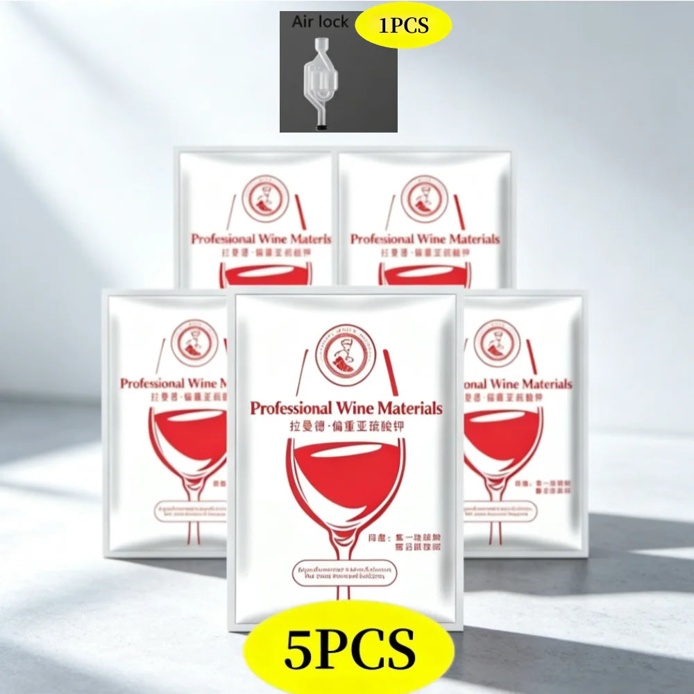 5 CS Set Aluminum Bag Used to Pack Preservative of Potassium Metabisulfite 10g