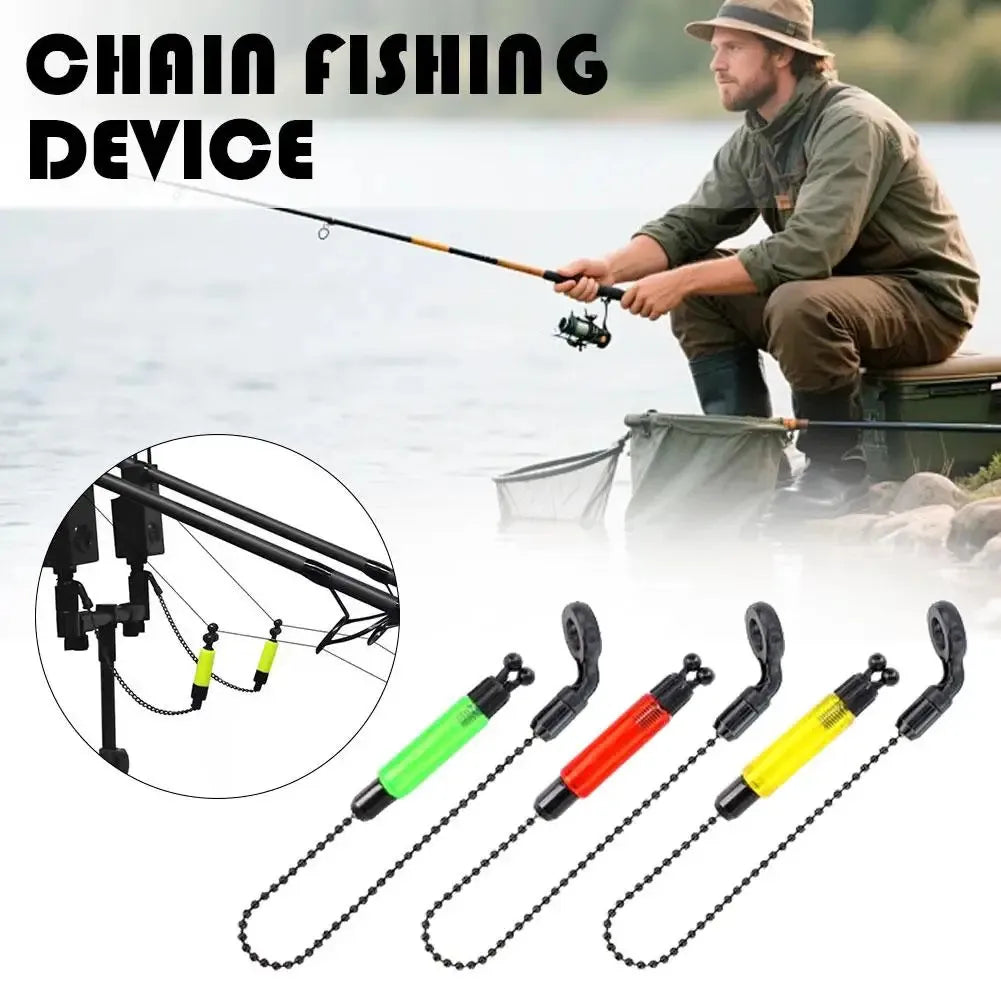 Carp Fishing Soft Chain Swinging Device Durable Hanger Swinger Fish Tools Accessories Fishing Pliers Bite Signal Alarm