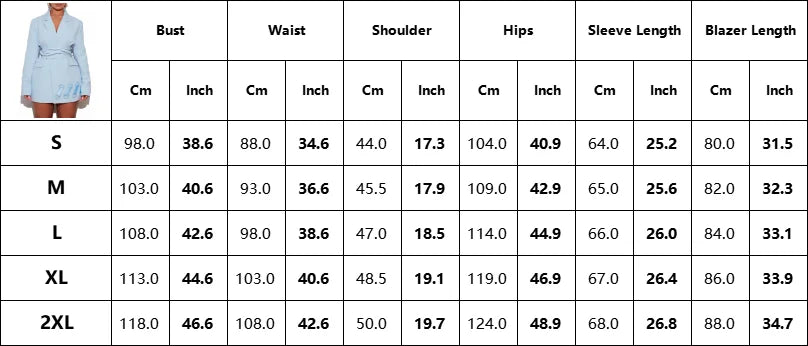 NEW Arrivals Big Size 6 Colors Spring Autumn  African Luxury Blazer Women Mini Sexy Club Wear Notched Collar Long Sleeve V-Neck Evening Night Party Wedding Birthday Celebrities Dress Blazer