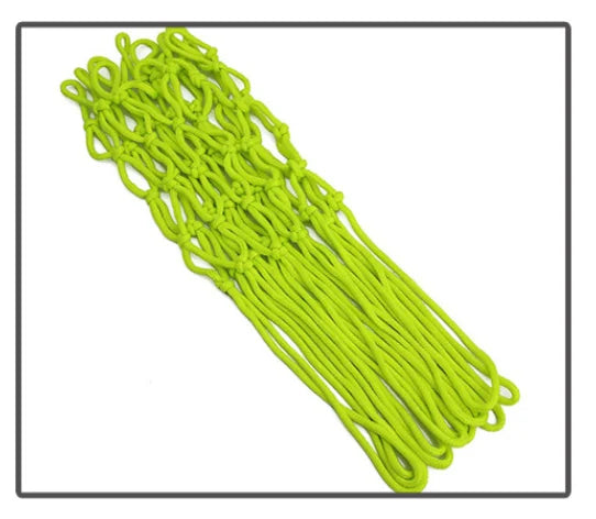 NEW Arrivals 50CM Green Yellow Color Standard Luminous Basketball Net, Green Fluorescent Basketball Net, Self Luminous Adult Children's Basketball Frame Net  Sports Accessories