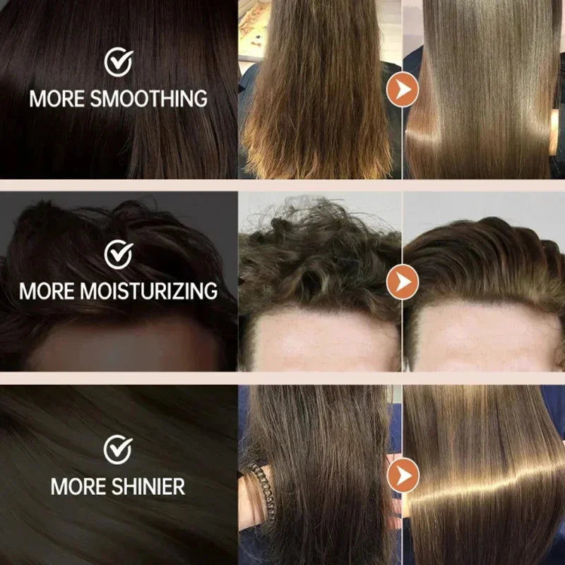 Magical Korean Keratin Hair Mask 5 Seconds Repair Damaged Frizzy Hair Soft Smooth Shiny Nutrition Deep Moisturize Nourishing Hair Care