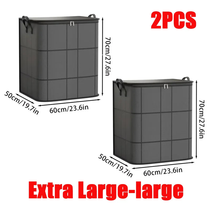 3 PCS Set Travel Moving Packing Bags Thickened Storage Bag Waterproof and Moisture-Proof Packaging Convenient Household Moving Large Capacity Storage Bag Clothing Supplies