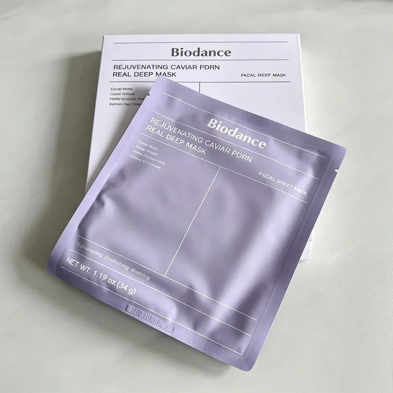 5 Colors Korean Collagen Face Mask Highly Effective Moisturize Improve Skin Elasticity Soothing Repair Non-irritating Face Skin Care Products
