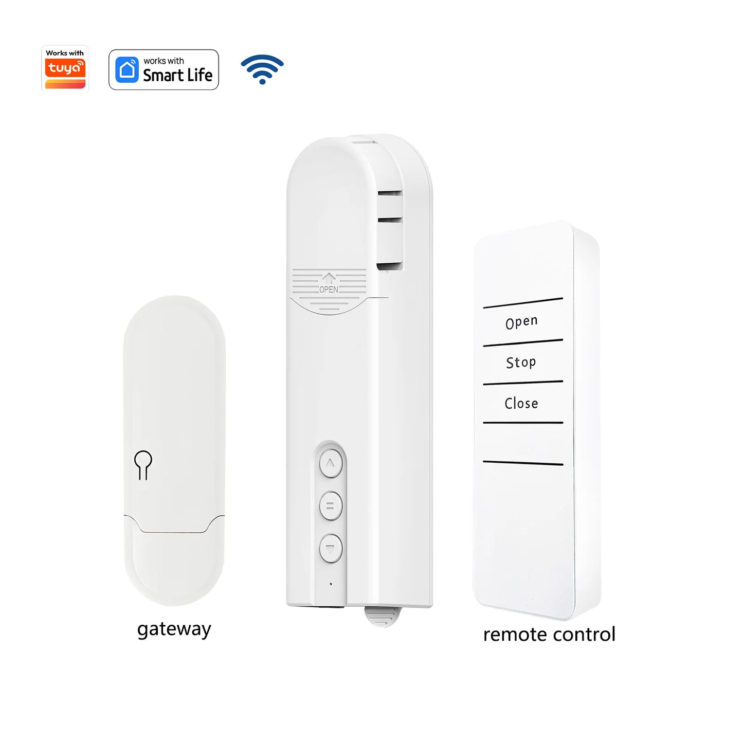 NEW Arrivals Wi-Fi/Zigbee/Bluetooth Smart Robot Curtains Roller Open/Close Pusher Shade Driver ,Solar Panel ,Blinds Motor Power By Battery ,For Alexa Google Home, Easy Install Curtains Drapes Robot Motor.