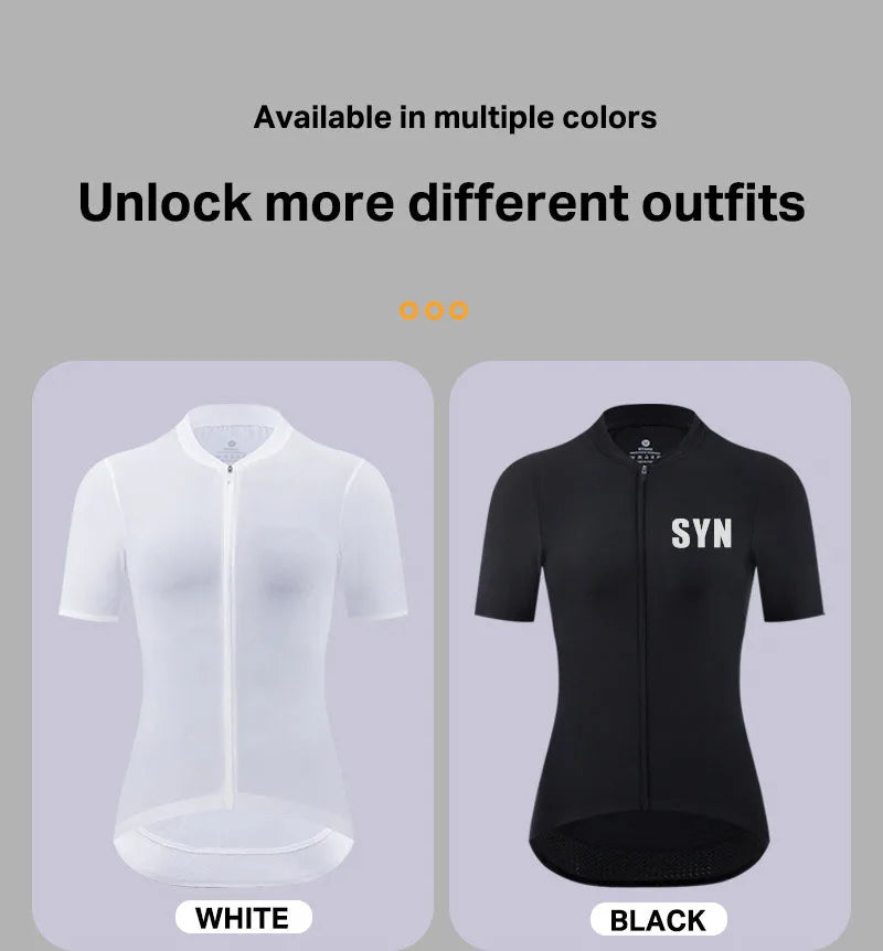 NEW Arrivals S-2XL  Women's Jerseys Summer Professional Competitive Edition Cycling Clothes Sun Protection Cycling Tops Cycling Shirts Girls Sports Apparel Supplies