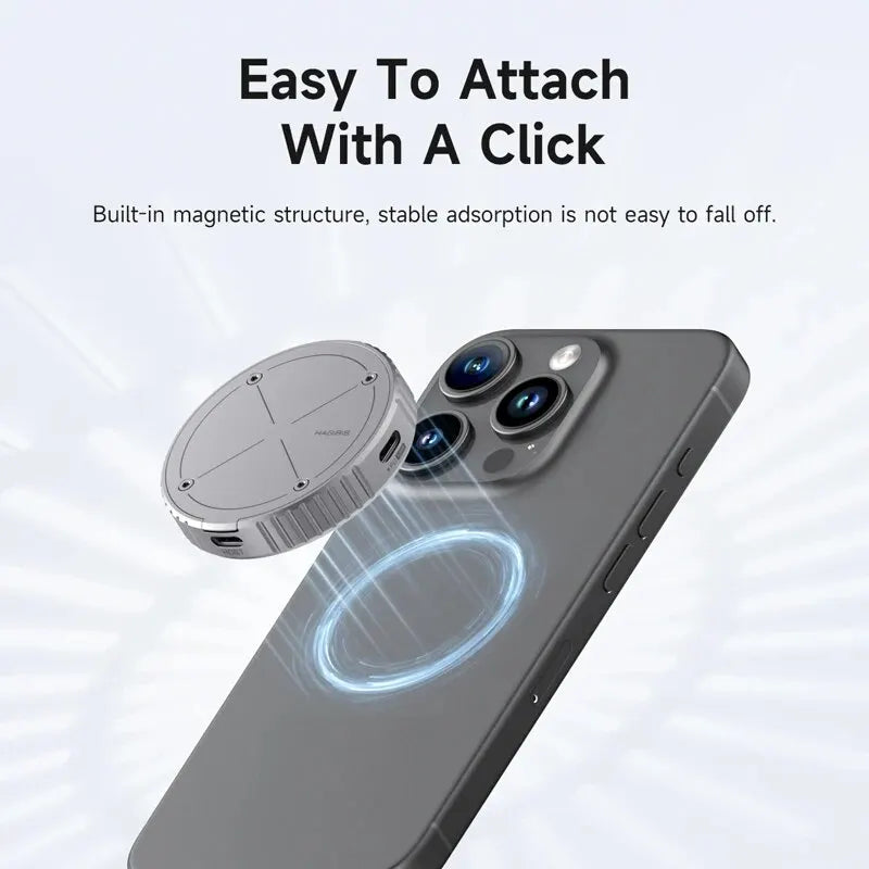 Magnetic M.2 2230 NVME SSD Enclosure MAG Safe SSD Case USB C 3.2 Gen2 to NVME PCI-E for iPhone 15 Pro Max PRO RES MacBook