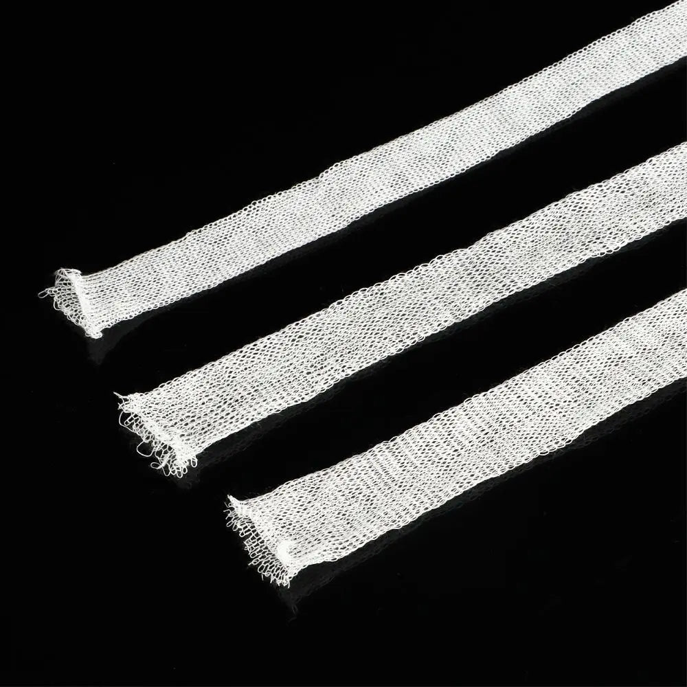 5M/20M Soluble PVA Mesh Refill Carp Fishing Feeder Fishing Lures Refill Rig Hook Bait Wrap Bags 25/37/44mm Bag Fishing Accessories
