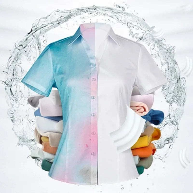100/200 PCS 48 Bags Set Color Absorbing Catcher Cloth Film Household Machine Wash Nonwovens Anti Cross Dyeing Paper Sheets  Clothes Mixed Washing No Cross Color Tools Laundry Cleaning Accessories