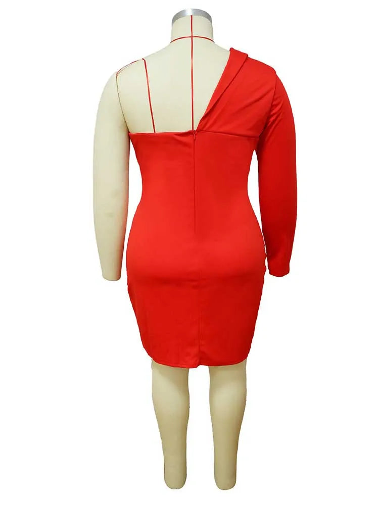 NEW Arrivals XL-4XL UK Plus Size Black-Red-White Evening Party Dresses From Large David Ladies Elegant Chic Dress Short Sexy Dress Chubby Women Clothing Wedding Guest Spring Summer Dress