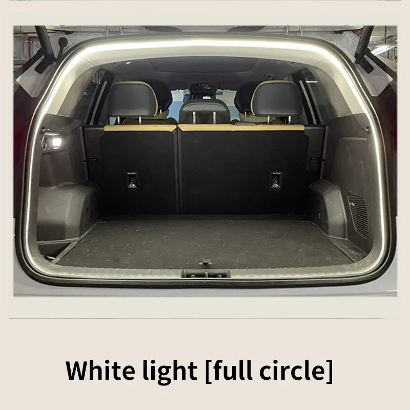 2-4M Car Trunk Sensor Lights, Automatic Induction Lights, LED Lights with Tailgate Lights, Car Reading lights, and Interior Lights
