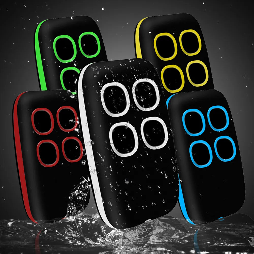 Garage Door Remote Control Duplicator 286MHz-868MHz Multi-Frequency Code Grabber Clone Gate Keyfob Command Hand Transmitter