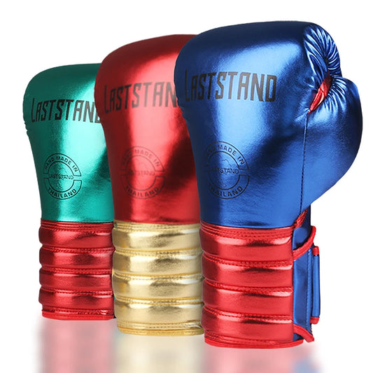 Kick Boxing Gloves for Adult Men Women PU Karate Muay Thai Guantes De Boxeo Free Fight MMA Sanda Training Adults Kids Equipment