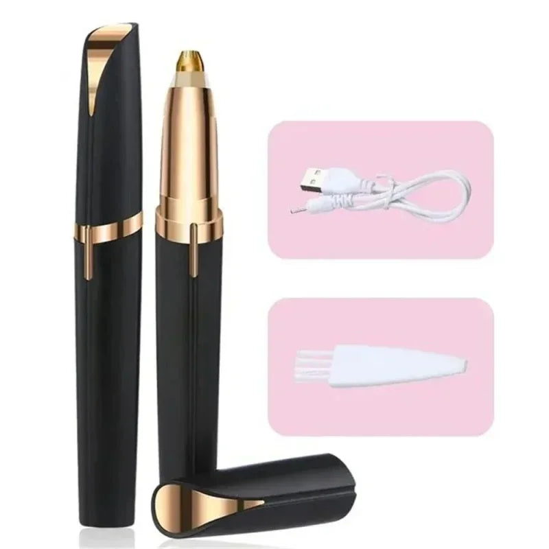 NEW Electric Face Eyebrow Trimmer Eye Brow Shaper 6 Colors  Pencil Hair Remover For Women Make-Up Painless Automatic Eyebrow Shavers Depilator