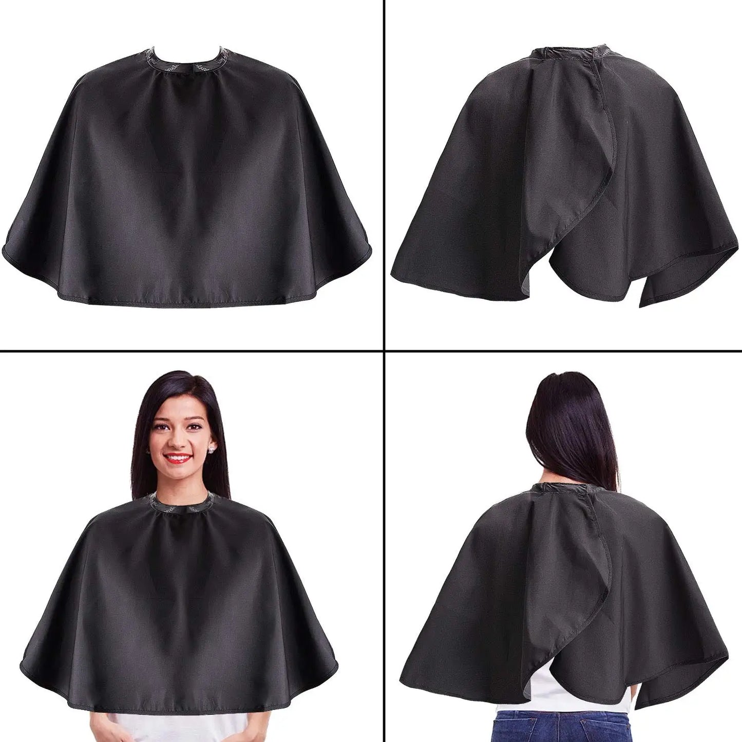 Makeup Cape Makeup Bib Waterproof Beauty Salon Barber Bib Dye Cape Styling Shampoo Cape for Hairdresser Artist Clients