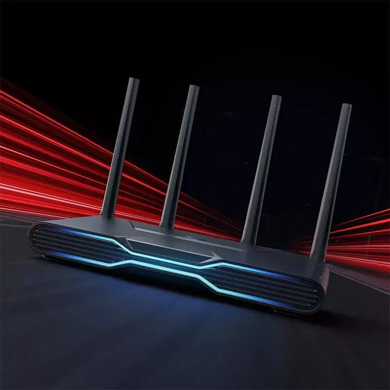 Xiaomi Redmi Gaming Wifi Router AX5400 Mesh Wi-Fi 6 2.5Gbps RGB Lighting Effects Gaming Network Port Game Acceleration Dedicated