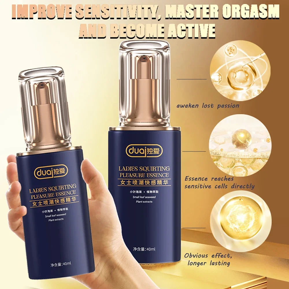 40ML Orgasm Gel Women Ascending Sexual Drop Exciter Climax Libido Enhancer Promotion Vaginal Tightening Squirting Excited Oil