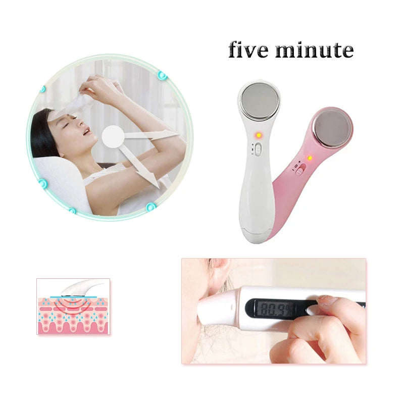 NEW High Frequency Anti-Aging Machine Ultrasonic Facial Beauty Device Face Spot Removal Wrinkle Removal Skin Care Accessories