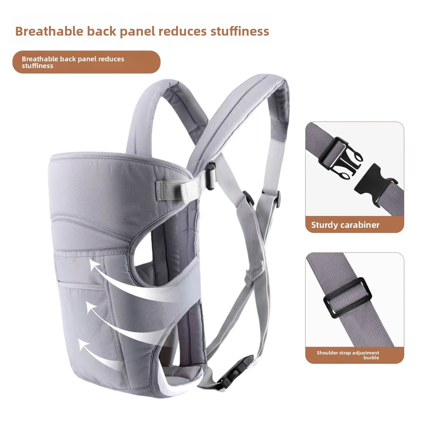 NEW 5 Colors Fashion Baby Carrier Portable Ergonomic Backpacks Holder Double Shoulder Waist Belt Sling  Easy Adjustable Infant Outdoor Travel Waist Stool Babies Care Supplies