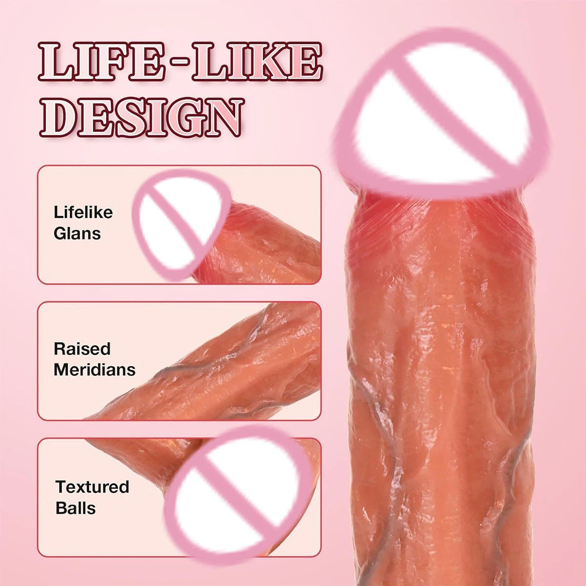 4 in 1 Sex Toys Powerful Thrusting Heating Remote Control Dildos for Women Realistic Penis Telescopic Rotation Rubber Dick Silicone Artificial Adult Supplies