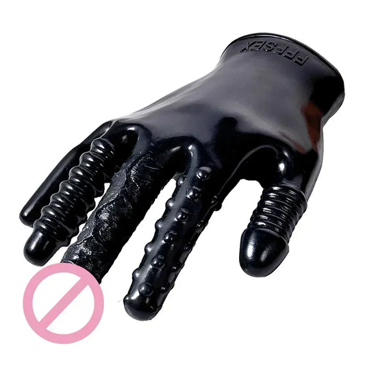 Sexy Gloves Fingering Dildo Masturbation Erotic Vaginal Stimulator Self Soothing Breast Nipples Massage BDSM Couple Sex Toys 18+
