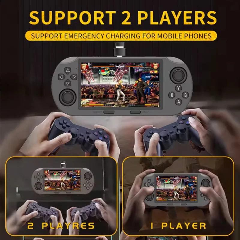 Multi Functional SF3000 Portable Handheld Game Console with 20000+ Games 4.5 Inch Screen Retro Game Console Pocket Video Player