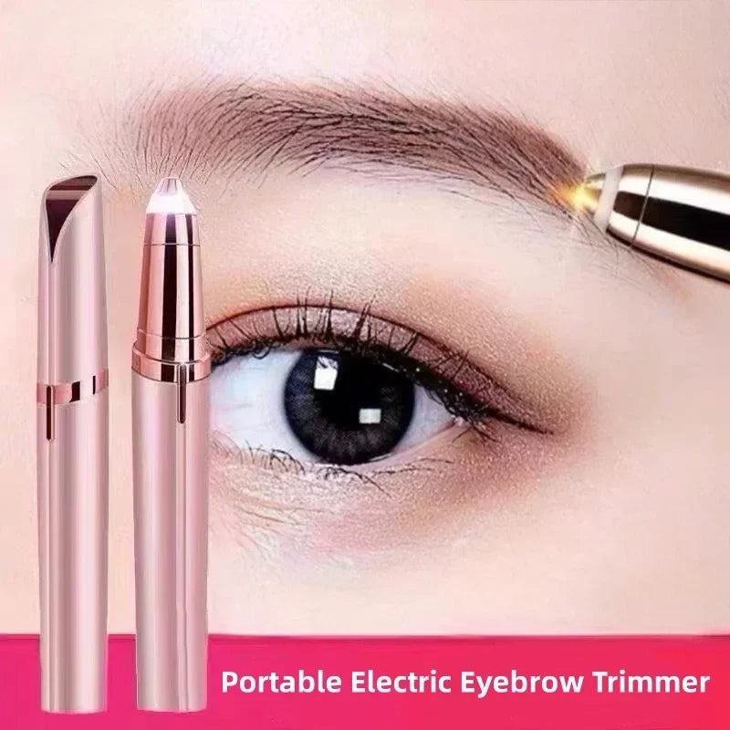 NEW Electric Face Eyebrow Trimmer Eye Brow Shaper 6 Colors  Pencil Hair Remover For Women Make-Up Painless Automatic Eyebrow Shavers Depilator
