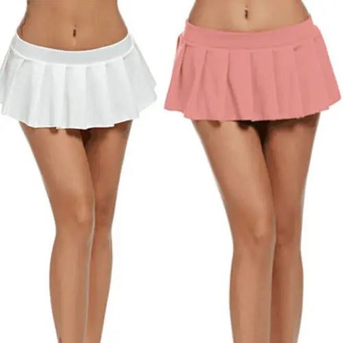 S-2XL UK Plus Size Multi-Colors New Fashion Sexy Hot Ladies Mini Skirt, Night Club Dance Prom Party Frill Short Skirts, Schoolgirl Pleated Evening Rave Beach Party Micro Skirts