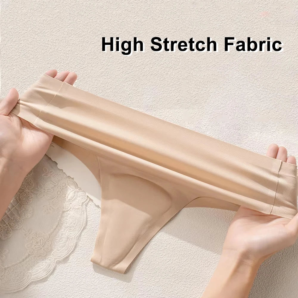 NEW Arrivals 3PCS Set 10 Patterns Women Protection Avoid Camel Toe Silk Panties Seamless Thong Panties Camel Toe Concealer Cover Camel Toe Prevention Underwear Anti Camel Toe Yoga Sport Briefs