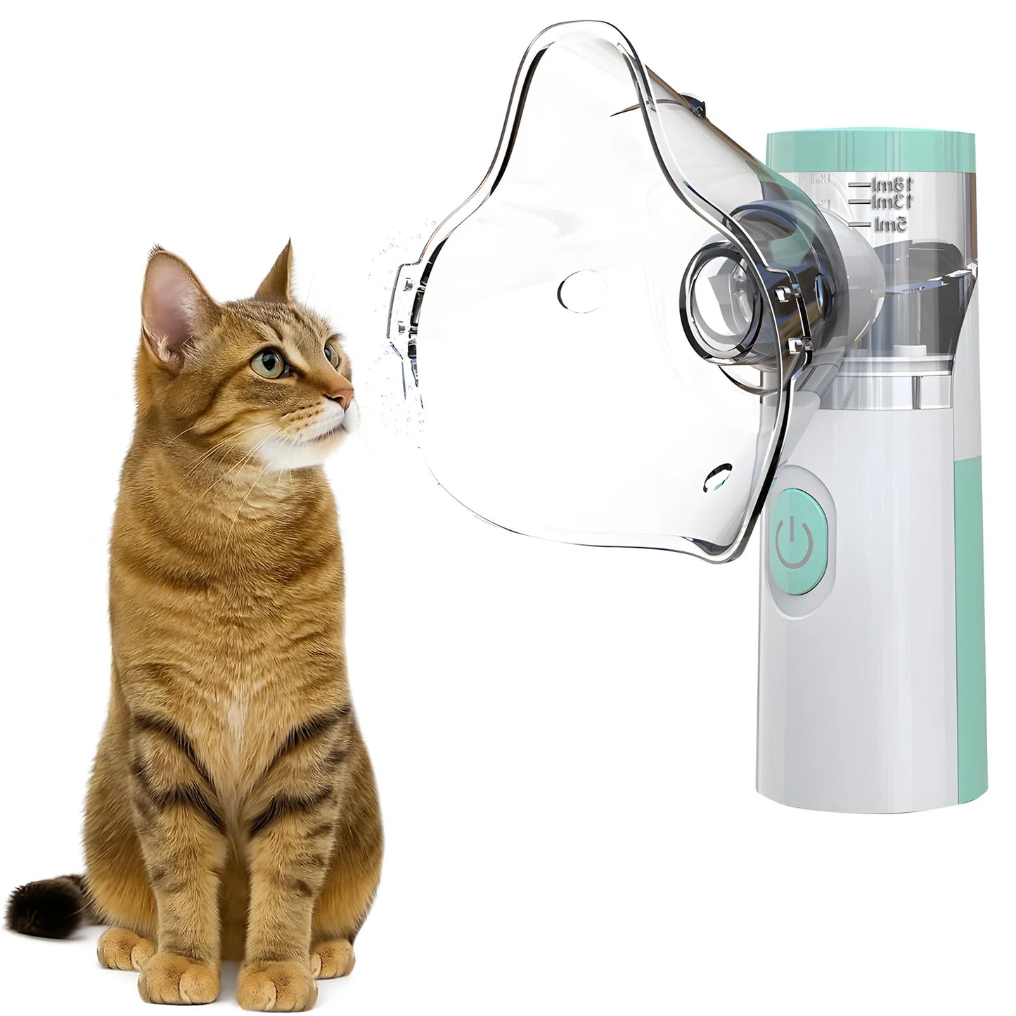 NEW Arrivals Pet Portable Nebulizer Machine Medical Atomizer Inhalator for Animal Silent Inhaler Humidifier  Nebulizer Pets Health Care Supplies