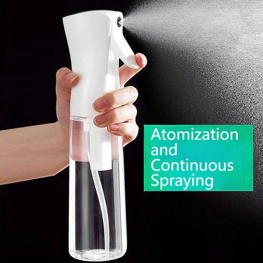 NEW 500ML High Pressure Continuous Spray Bottle Hair Care Makeup Water Replenishing Spray Bottle Separate Bottle Press Mist Spray Bottle