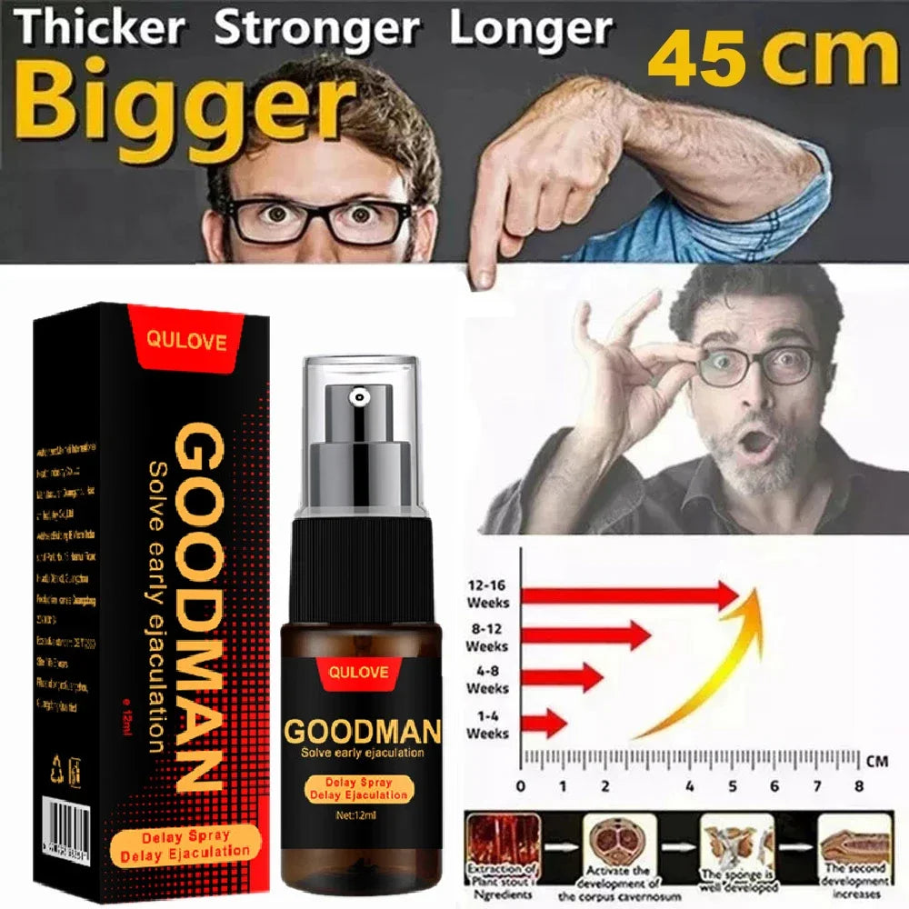 Adult Man Lasting Long 60 Minutes Penis Enlargment Oil Sex Delay Spray Sex for Male External Use Anti Premature Ejaculation