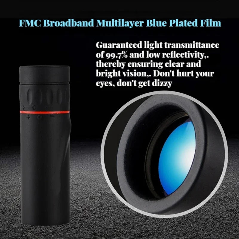 2000x24 HD Monocular Telescope Mini Portable Mobile Phone Telescope Outdoor Camping Hunting Bird Watching Telescopes ﻿