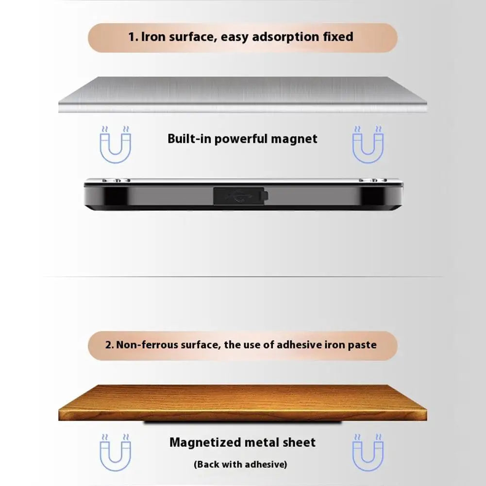 NEW Arrivals 4PCS Set  Magnetic Control Door Lighting Warning Anti-Collision LED Ambient Welcome Emergency Alarm Strobe Light Automotive Accessories Car Tools Set Supplies